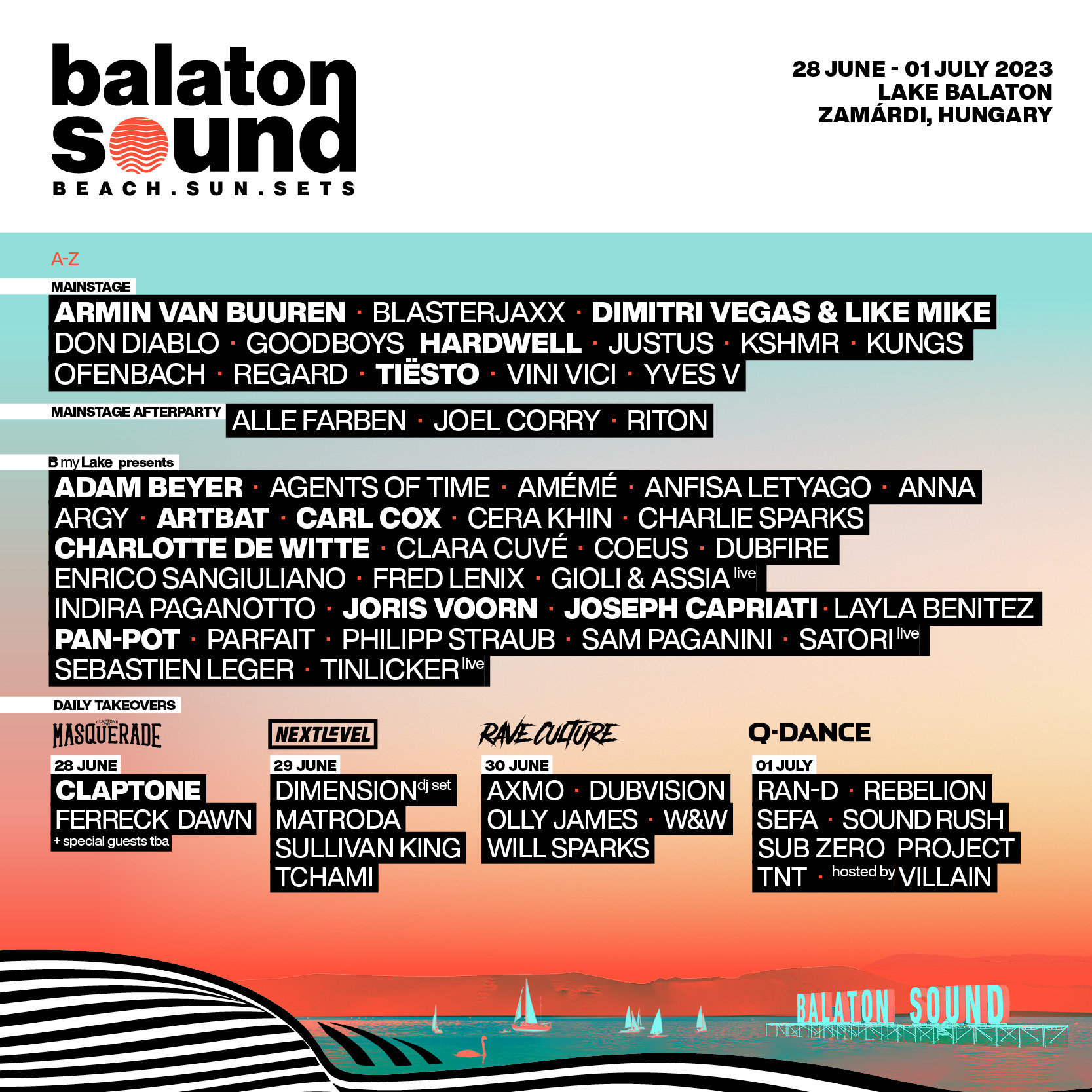 A nyár legváltozatosabb partisorozatát ígéri a Balaton Sound Cikkek